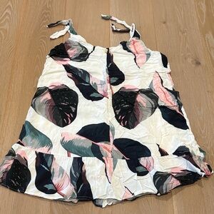 Malai Size Small Floral Print Sleeveless Dress.